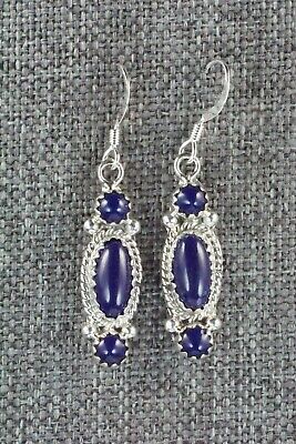 Lapis & Sterling Silver Earrings - Harris Largo