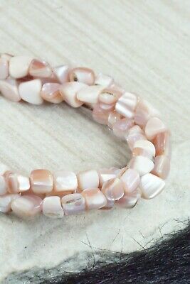Mother of Pearl & Sterling Silver Necklace - Navajo