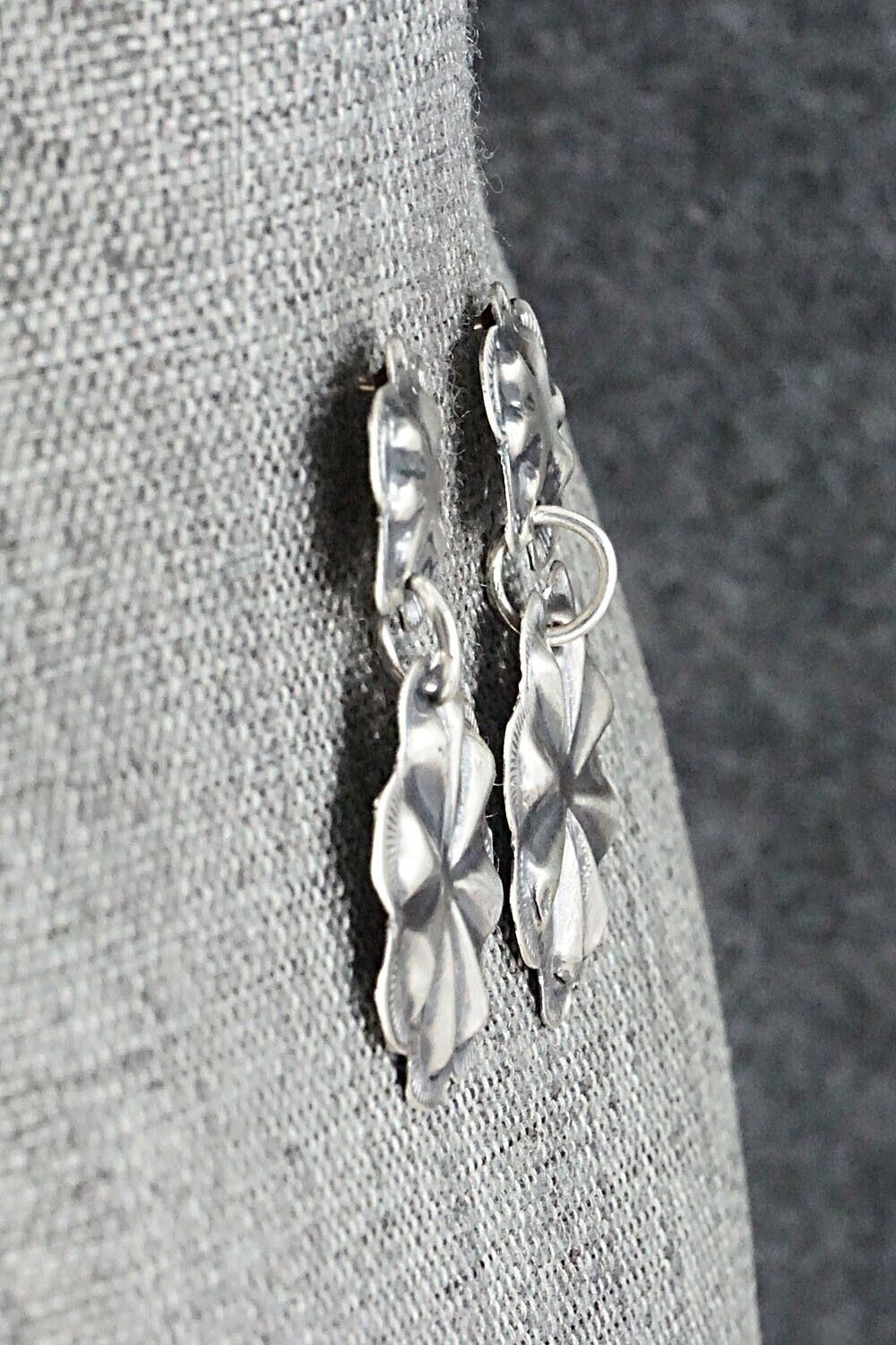 Sterling Silver Earrings - Joan Begay