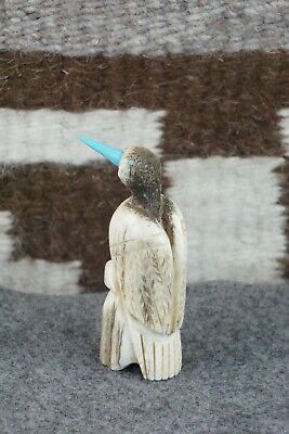 Humming Bird Zuni Fetish Carving - Brandon Phillips