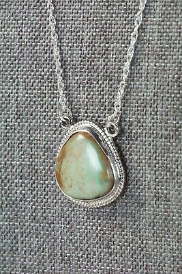Navajo Turquoise & Sterling Silver Necklace - Annie Spencer