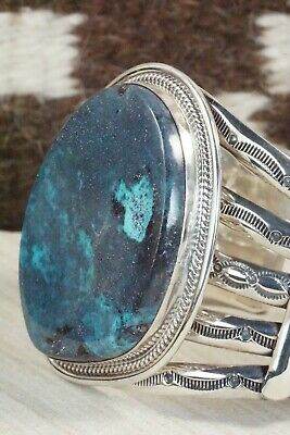 Turquoise & Sterling Silver Bracelet - Raymond Delgarito