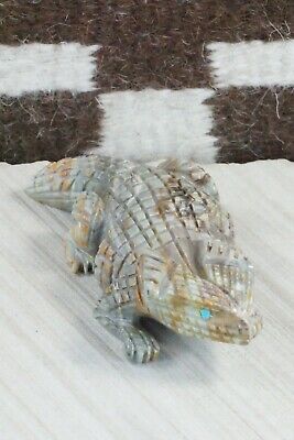 Horned Toad Zuni Fetish Carving - Tony Mackel