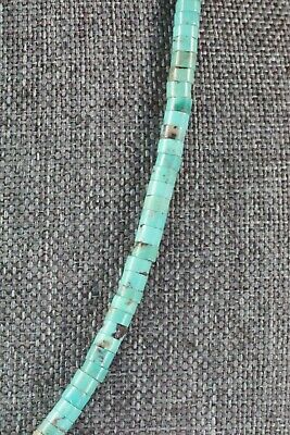 Turquoise & Sterling Silver Necklace - Navajo - High Lonesome Trading