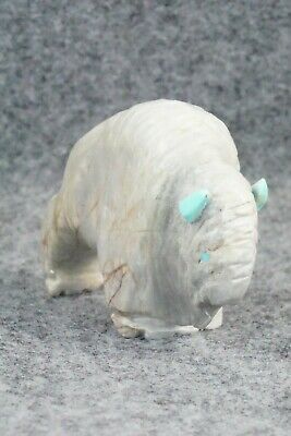 Buffalo Zuni Fetish Carving - Kevin Quam