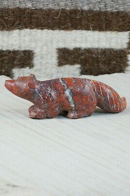 Wolf Zuni Fetish Carving - Nelson Yatsattie - High Lonesome Trading