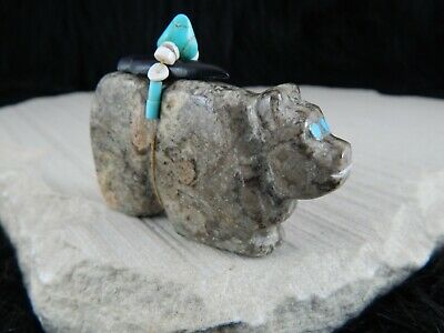 Bear Zuni Fetish Carving - Casey Phillips - High Lonesome Trading
