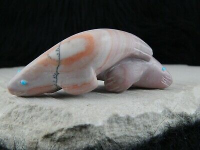 Seals Zuni Fetish Carving - Evan Cachini - High Lonesome Trading