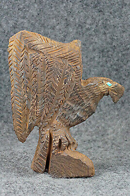 Eagle Zuni Fetish Carving - Jon Quam