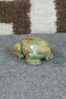Frog Navajo Fetish Carving - Amos Pino