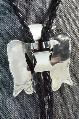 Inlay Thunderbird & Sterling Silver Bolo Tie - Bobby Shack