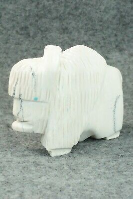 Buffalo Zuni Fetish Carving - Gilbert Lonjose