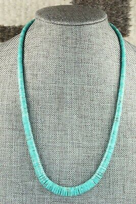 Turquoise & Sterling Silver Necklace - Doreen Jake