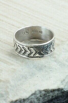 Sterling Silver Ring - Rick Enriquez - Size 11.75