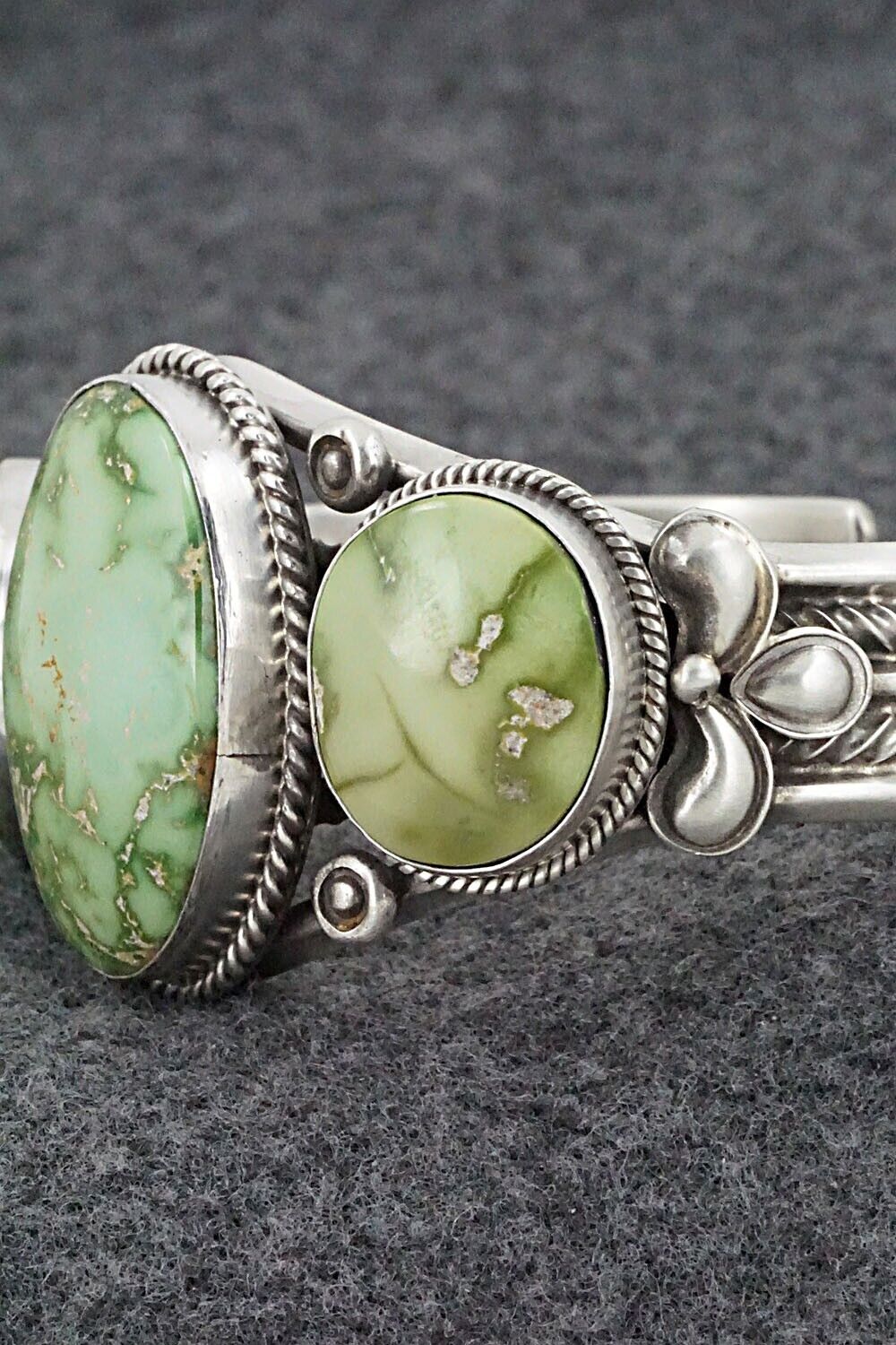Turquoise & Sterling Silver Bracelet - Derrick Gordon