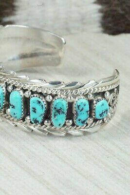 Turquoise & Sterling Silver Bracelet - Anthony Brown
