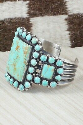 Turquoise & Sterling Silver Bracelet - Anthony Skeets