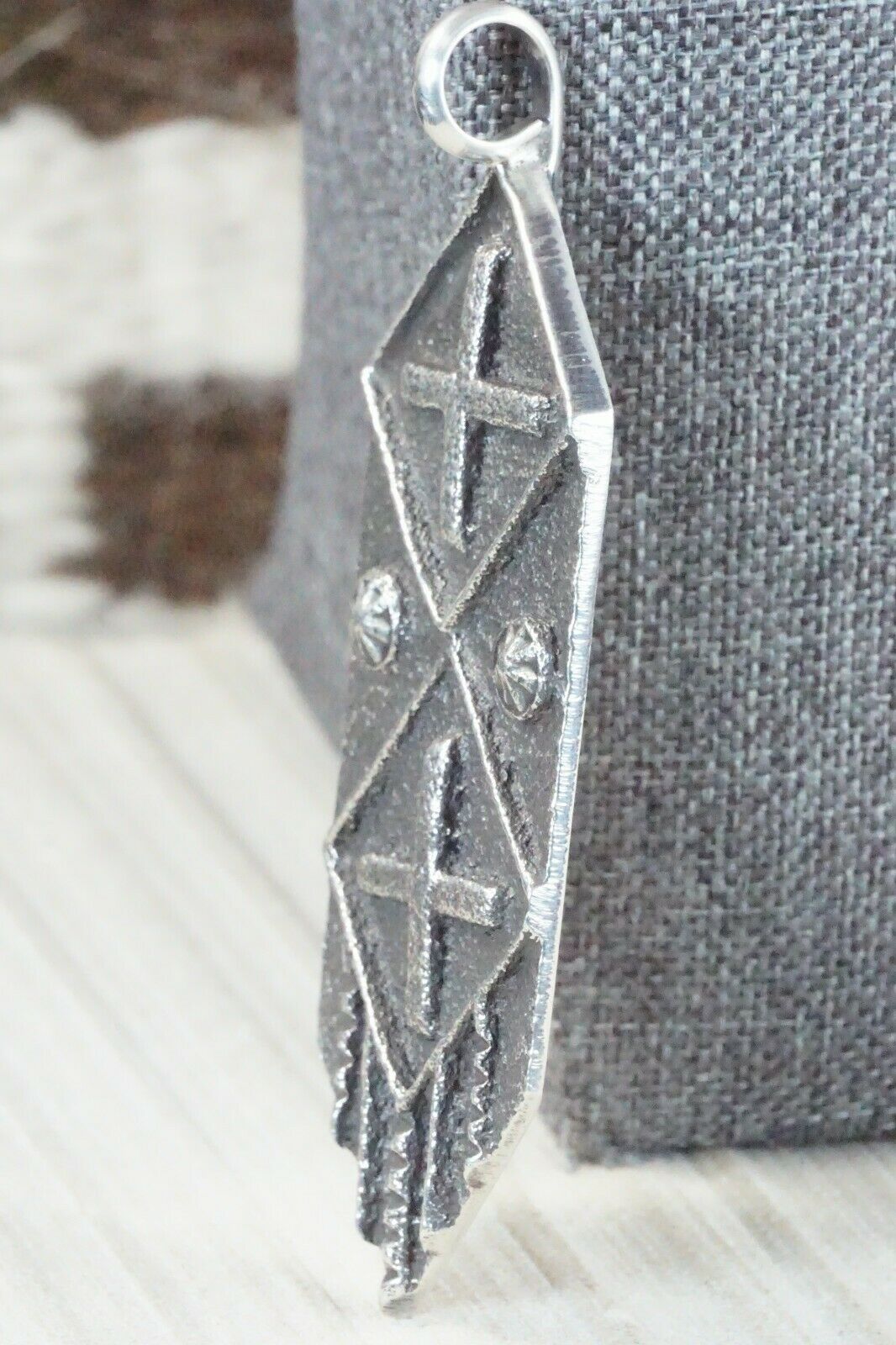 Sterling Silver Pendant - Stanford Yazzie