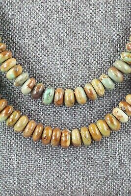 Turquoise & Sterling Silver Necklace - Navajo