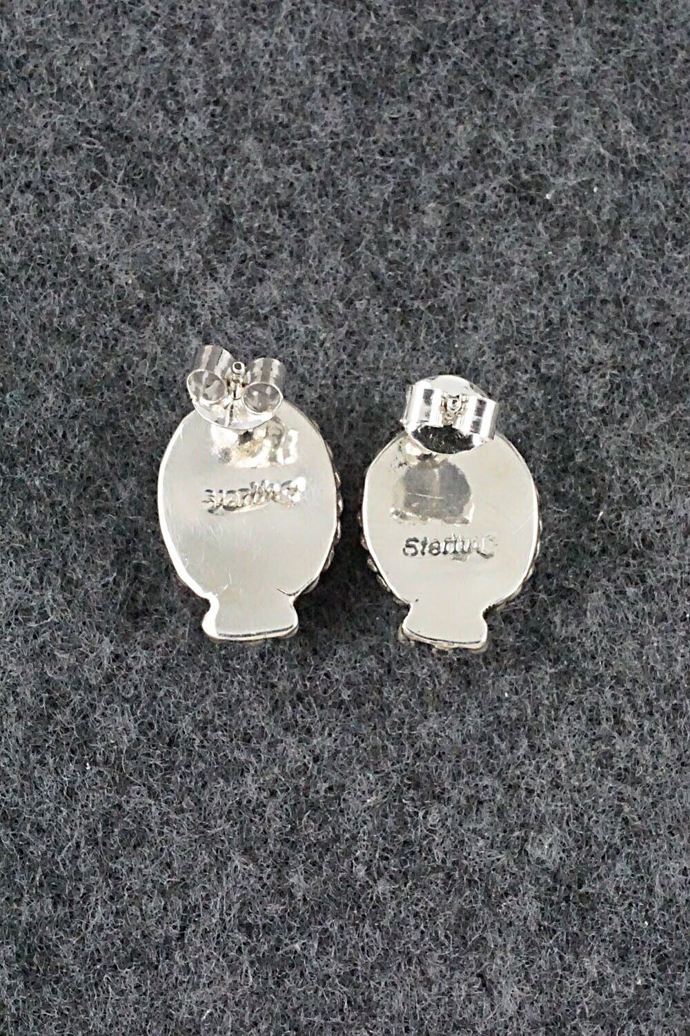 Turquoise & Sterling Silver Earrings - Jan Mariano