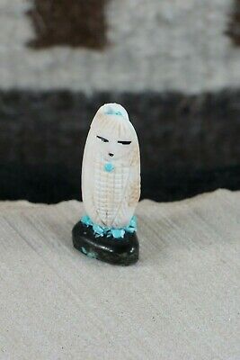 Corn Maiden Zuni Fetish Carving - Kevin Quam - High Lonesome Trading