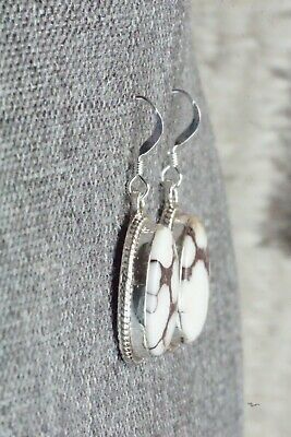 Wild Horse & Sterling Silver Earrings - Annie Spencer