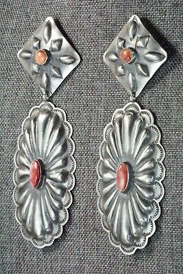 Spiny Oyster and Sterling Silver Earrings - Rita Lee