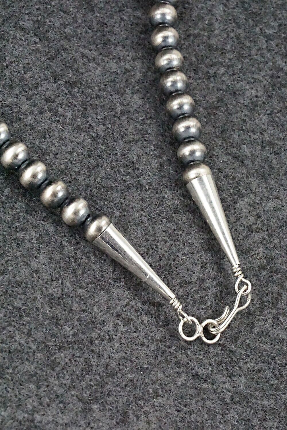 White Buffalo & Sterling Silver Necklace - Tom Lewis