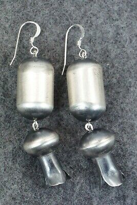 Sterling Silver Navajo Pearl Earrings - Presley Haley