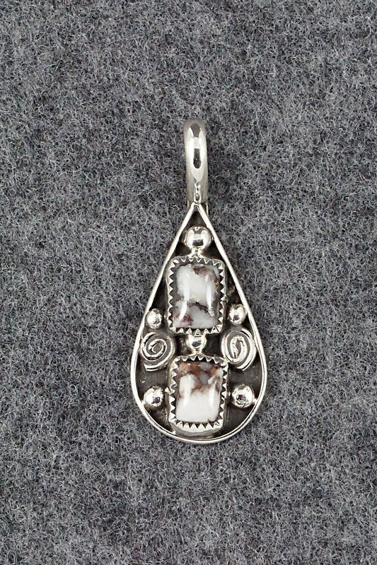 Wild Horse & Sterling Silver Pendant - Priscilla Reeder