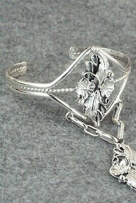 Sterling Silver Bracelet and Ring - Harry B. Yazzie