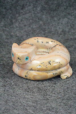 Rattle Snake Zuni Fetish Carving - Alex Tsethlikai