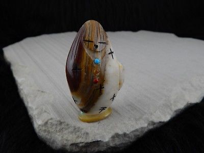 Corn Maiden Zuni Fetish Carving - Stuart Quandelacy - High Lonesome Trading
