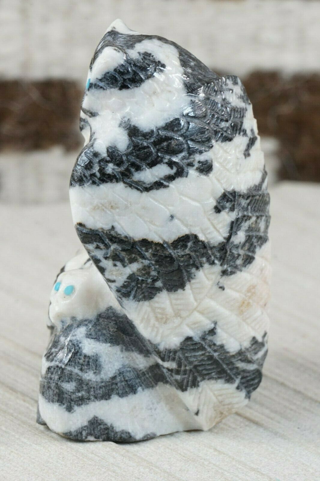 Corn Maiden Zuni Fetish Carving - Derrick Kaamasee - High Lonesome Trading