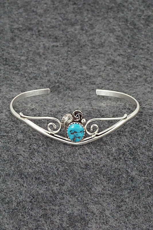 Turquoise & Sterling Silver Bracelet - Max Calladitto