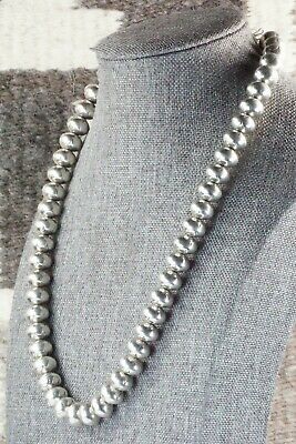 Sterling Silver Navajo Pearl Necklace - Jan Mariano