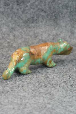 Mountain Lion Zuni Fetish Carving - Andres Quandelacy