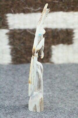 Praying Mantis Zuni Fetish Carving - Maxx Laate - High Lonesome Trading