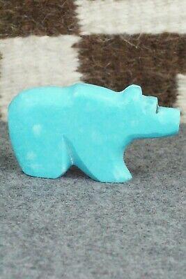 Bear Zuni Fetish Carving - Bernard Laiwakete - High Lonesome Trading