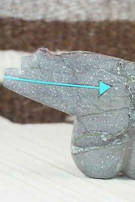 Bear Zuni Fetish Carving - Bernard Laiwakete