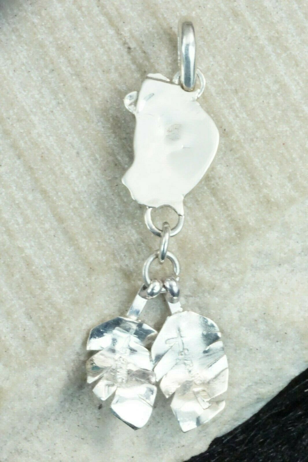 Turquoise & Sterling Silver Pendant - Tammy Deysee