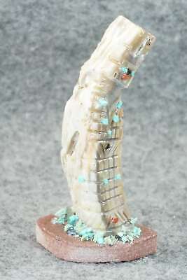 Corn Maiden Zuni Fetish Carving - Carl Etsate