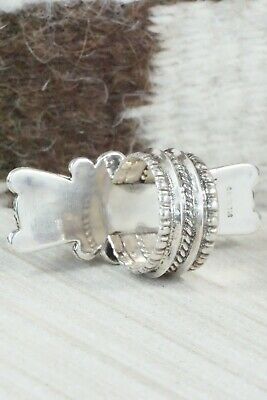 Turquoise & Sterling Silver Ring - Cris Nez - Size 8.5
