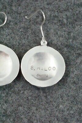Turquoise & Sterling Silver Earrings - Stephen Haloo