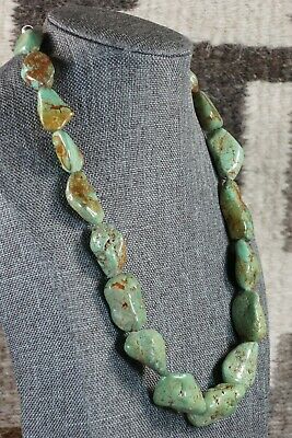 Navajo Turquoise & Sterling Silver Necklace - Louise Joe