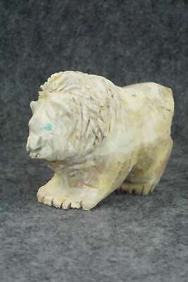Lion Zuni Fetish Carving - Kevin Quam