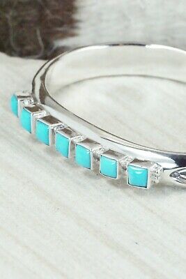 Turquoise and Sterling Silver Bracelet - Thomas Yazzie