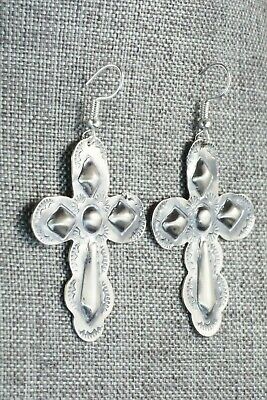 Sterling Silver Earrings - Tim Yazzie