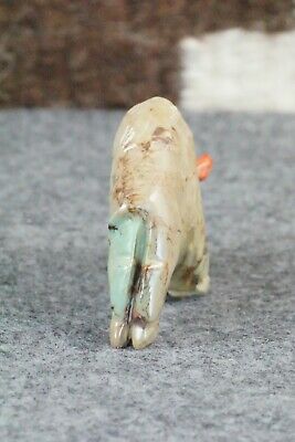 Buffalo Zuni Fetish Carving - Andres Quandelacy