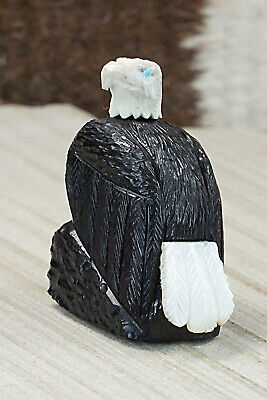 Bald Eagle Zuni Fetish Carving - Mike Tucson